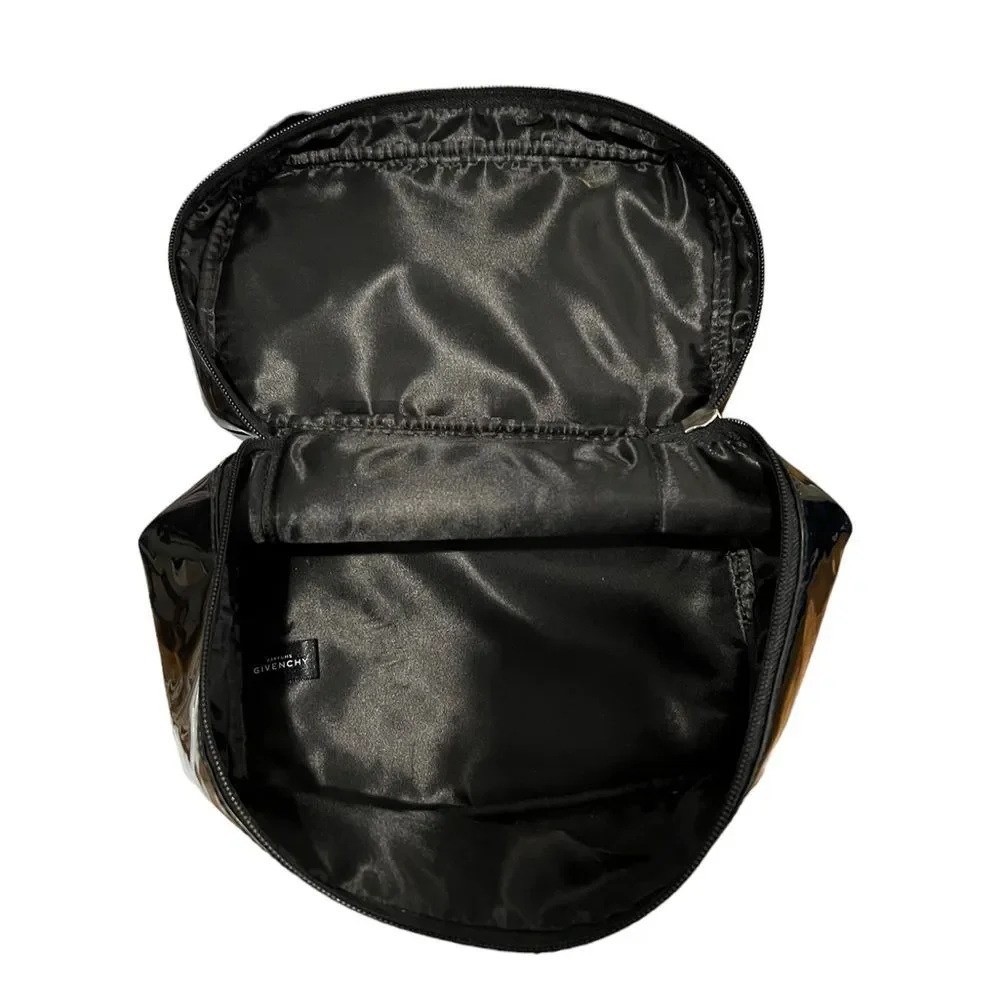 Parfums Givenchy Make Up Bag Case w Zipper Black